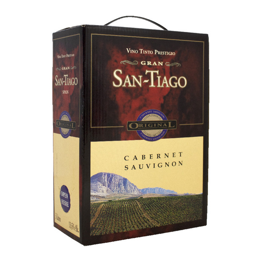 San-Tiago Carbernet Sauvignon - 3 liter Bag in Box